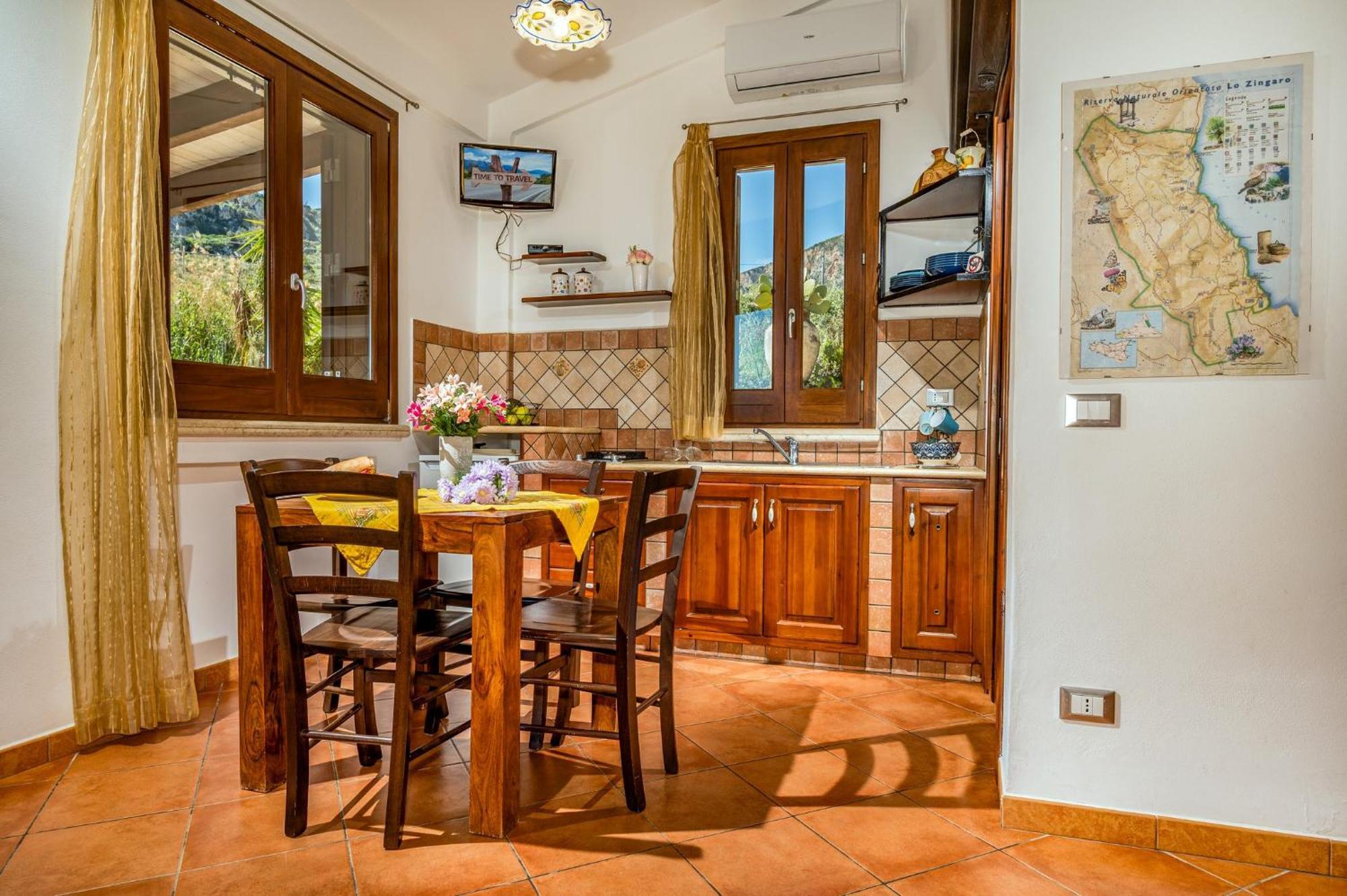 Villa Elena vicino la Riserva naturale dello Zingaro Scopello  Esterno foto